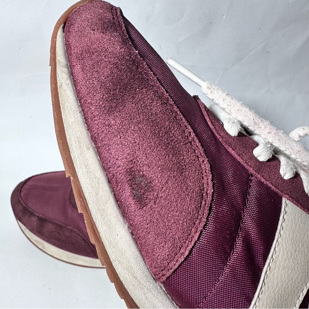 Kizik Milan Sneakers Merlot Mens 13 Womens 14 Burgundy Dark Red K3FCDMILWN07-1D - Picture 14 of 15
